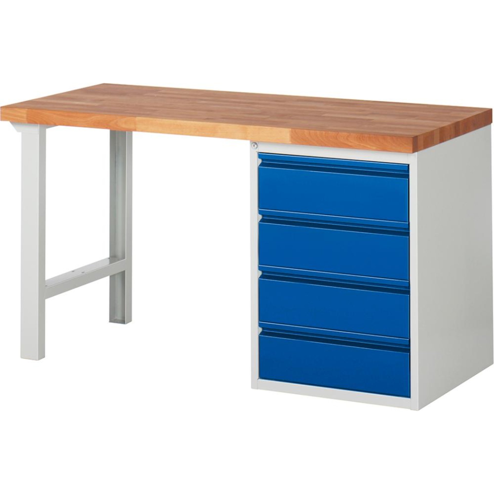 Werkbank, Serie 7509, 4 Schubladen