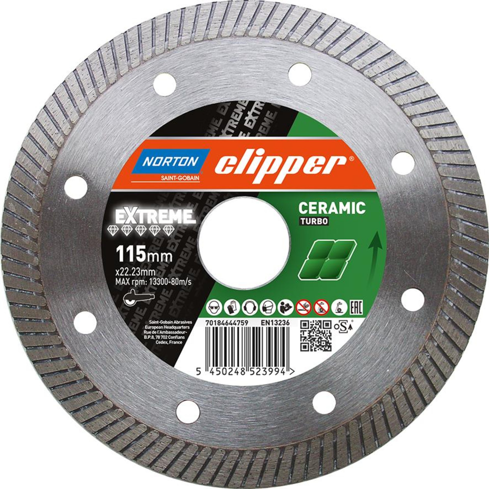Diamant-Trennscheibe Extreme Ceramic Turbo