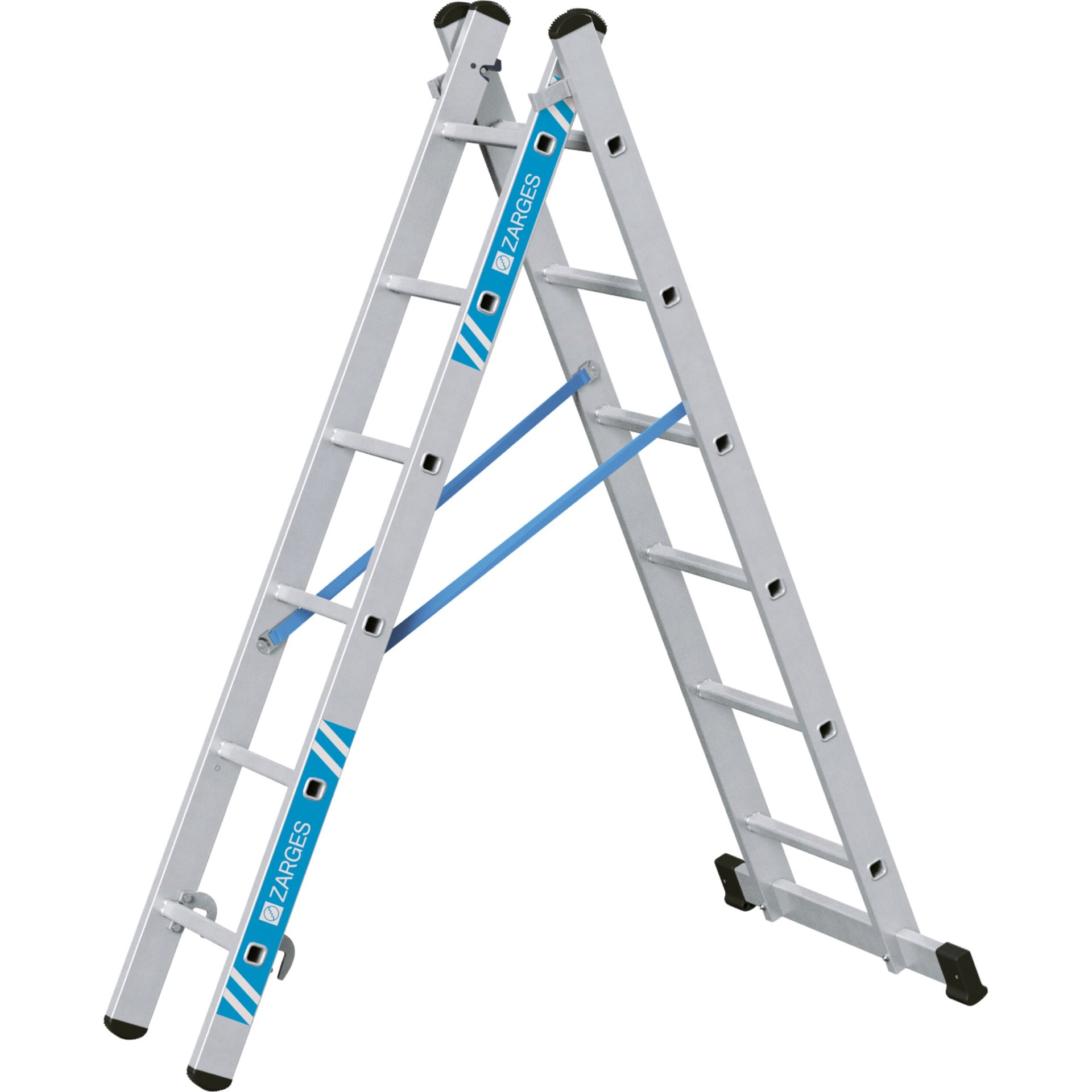 Combimaster Plus X - Kombi-Steh-Schiebeleiter 2 x 6 Sprossen