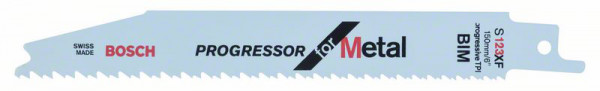 Säbelsägeblatt S 123 XF Progressor for Metal, 5er-Pack