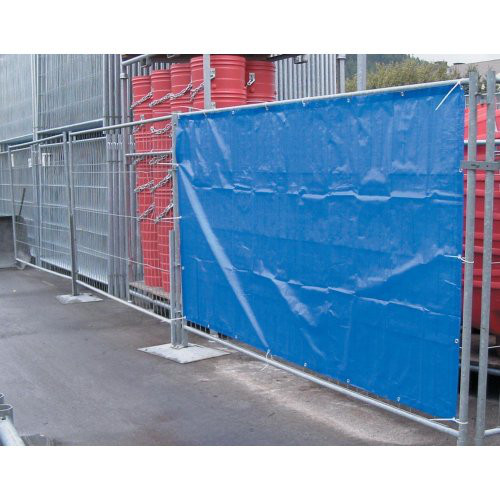 Bauzaunnetz PE grün 160 g/qm, 1,80 X 3,45m