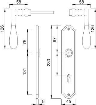 Garnitur SchildM112PL/310PGRT F71 8 BB-72 37-47