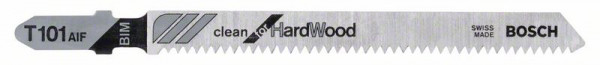 Stichsägeblatt T 101 AIF Clean for Hard Wood, 5er-Pack