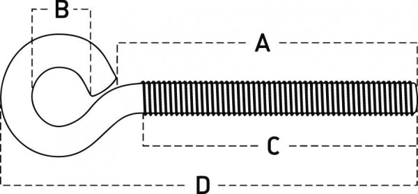 Art.48 Ringschraube zn 48/M 6x 20