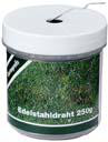 Edelstahldraht in Dose a 250 g 0,50 mm ca.160 m