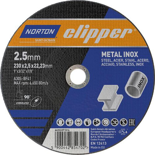Trennscheibe Metall-Inox A30S-230x2.5x22.23mm