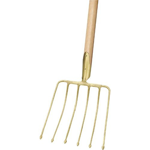 Rübengabel 6 Zinken Federdülle Eschenst 130cm