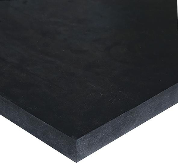 Zellkautschukplatte EPDM, schwarz 3mm - 1000x1000mm