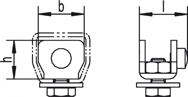 HELM 300 P Stopper galvanisch verzinkt