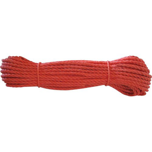 Polypropylen-Seil Ø 10mm 20m auf Docke, orange 20 m entspricht 1 Stück