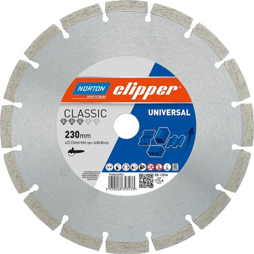 Clipper Diamant-Trenn CLAUni 26100 230x22,23 mm