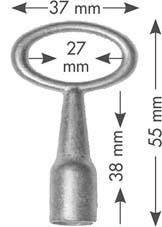 Dornschlüssel 7mm Vierkant