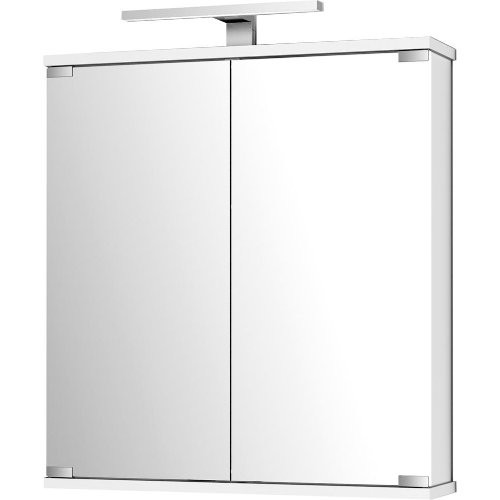 Spiegelschrank Kandi LED weiß 60x70,2(65)x19,4(14,3)cm