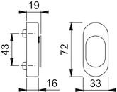 Rosette U956V F1-2 10 9999