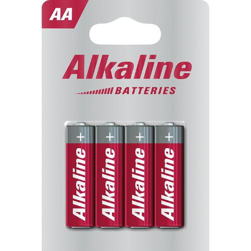 Alkaline Batteries AA 4er Blister 1st price