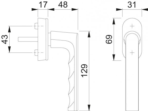 Fenstergr.0700 F9016 UD9020 32-42 mm