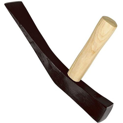 Pflasterhammer 2,5 kg reihn. Form Eschenstiel