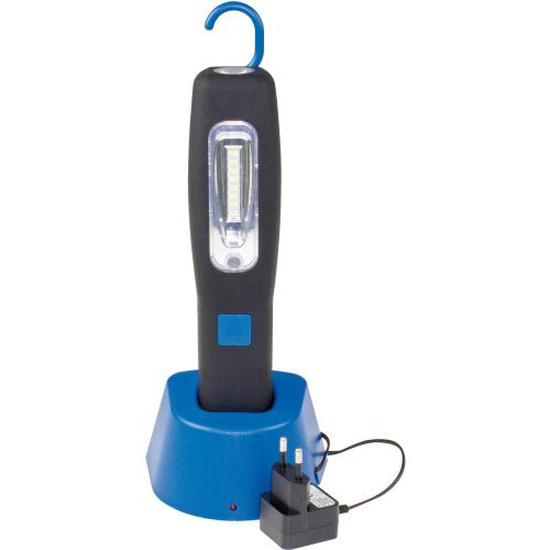 LED-Akkulampe mit Magnet und mit Dockingstation