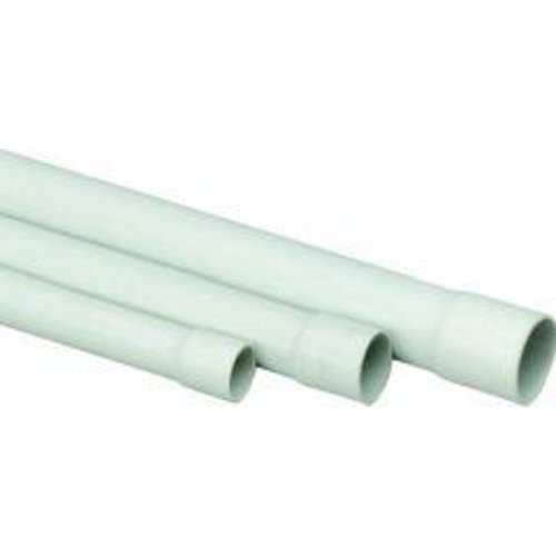 Stangenrohr PVC, 2 m EN 25 mm, grau