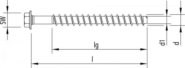 HECO-MMSplus-SS 7,5x 80/25/ 45 SW10 zn-bl