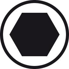 Bit 1/4" DIN3126 E6,3 Hex 6 x50mm 10Stk.FORTIS