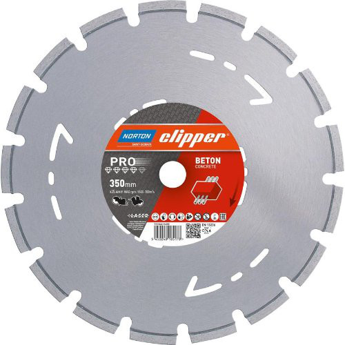 Clipper Diamant-Trennsch.Pro Beton Soft 350x20 mm