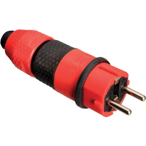 SCHUKOultra II Stecker rot/schwarz