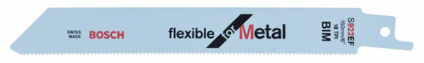 Säbelsägeblatt S 922 EF, Flexible for Metal, 5er-Pack