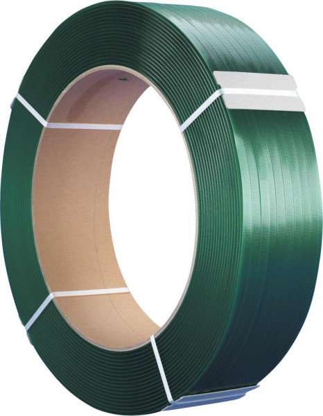 PET Kst.-Band grün 15,5x0,65 mm, Rol a 2000m