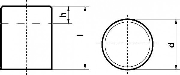 Stabgreifer-Magn. 40 x 45mm Beloh