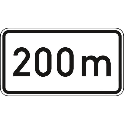 ZZ.1004, 330x600mm Text: 200m