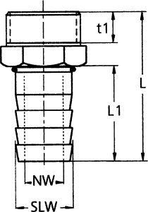 GEKA plus-Schl.verschr. 2000,MS, AG G3/4", 13mmSB