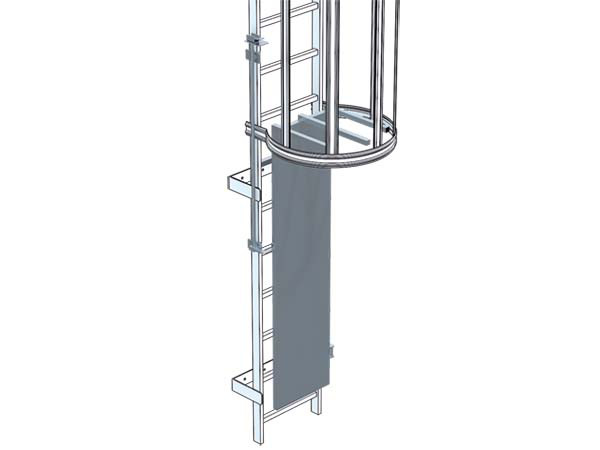 Sicherungstüre für Steigleiter