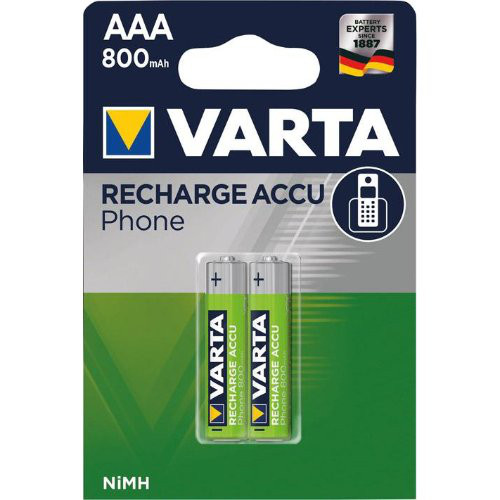 VARTA Phonepower Accu T398 Mico/AAA/HR03,800mAh
