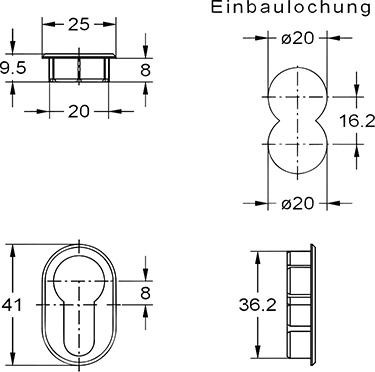 7420 PZ Rosette oval