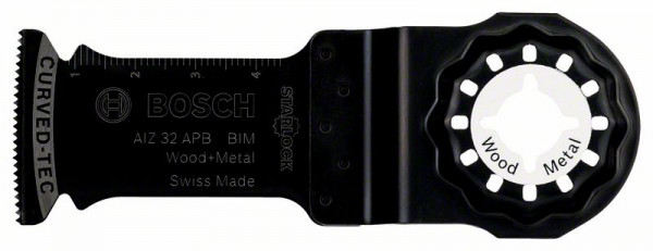 BIM Tauchsägeblatt AIZ 32 APB, Wood and Metal, 50 x 32 mm, 1er-Pack