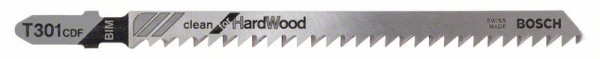 Stichsägeblatt T 301 CDF Clean for Hard Wood, 5er-Pack