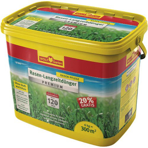 Rasen-Lanzeitdünger 6kg LE 300 Premium