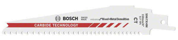 Säbelsägeblatt S 967 XHM, Endurance for Wood and Metal Demolition, 1er-Pack