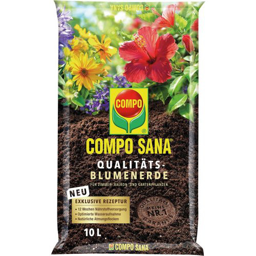 Blumenerde 10 Ltr. Compo-Sana