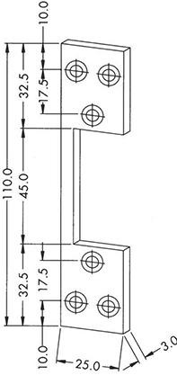 Elektrischer Türöffner 6-12V verstellbare Falle
