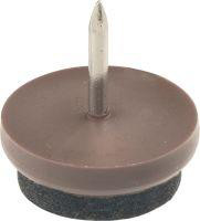 Filzgleiter braun 21 mm