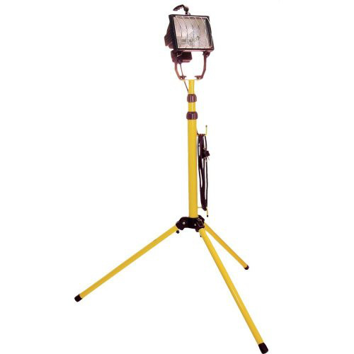 Halogenstrahler 400 Watt IP 44, mit Stativ