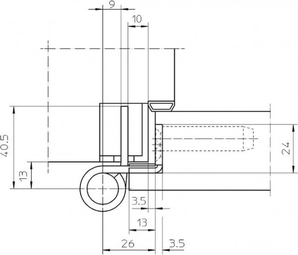 Objektband VX 7939/160 Edelstahl