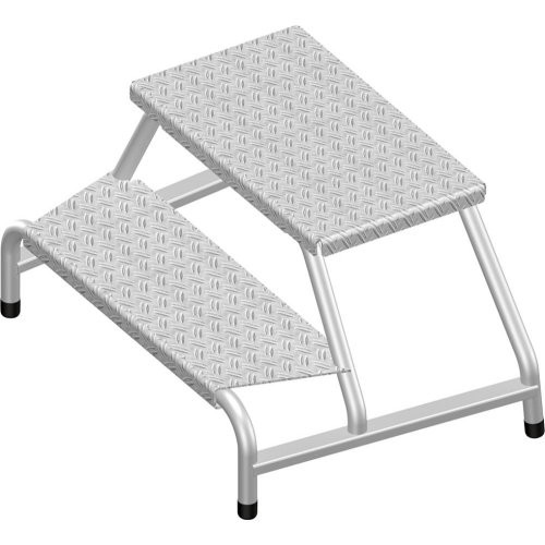 Maschinentritt 2-Stufen Standhöhe 0,40m
