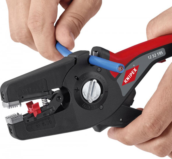 Automatik-Abisolierzange PreciStrip 16 12 52 195 KNIPEX