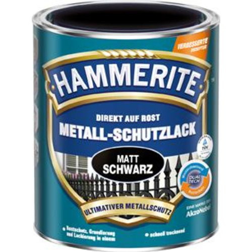 Metallschutz-Lack 750 ml matt schwarz