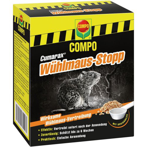 Wühlmaus-Stopp 200g Vertreibungsmittel COMPO CUMARAX