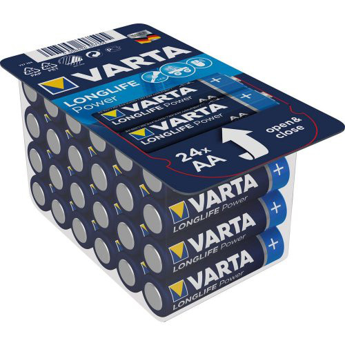 VARTA Batterie Longlife Power AA, Big Box 24-er