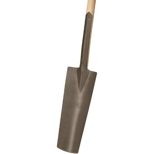 Drainierspaten Gr. 1 T-Stiel Trittschutz